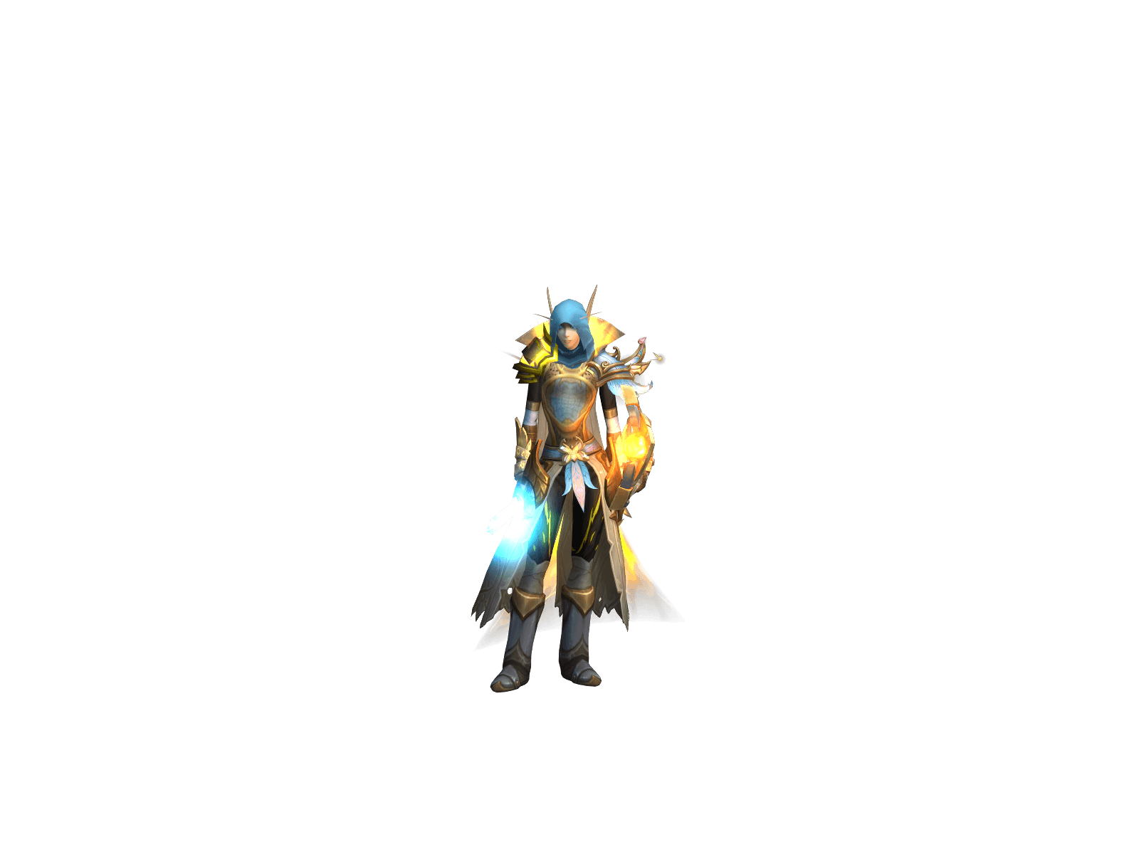 Full character render of Bluesklue