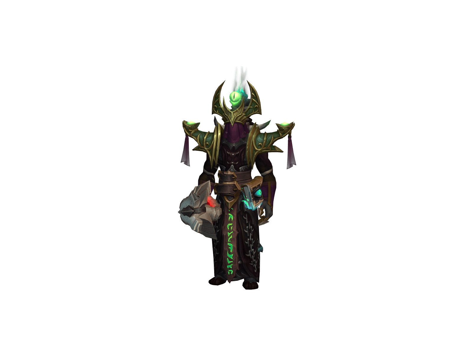 Full character render of Mhael