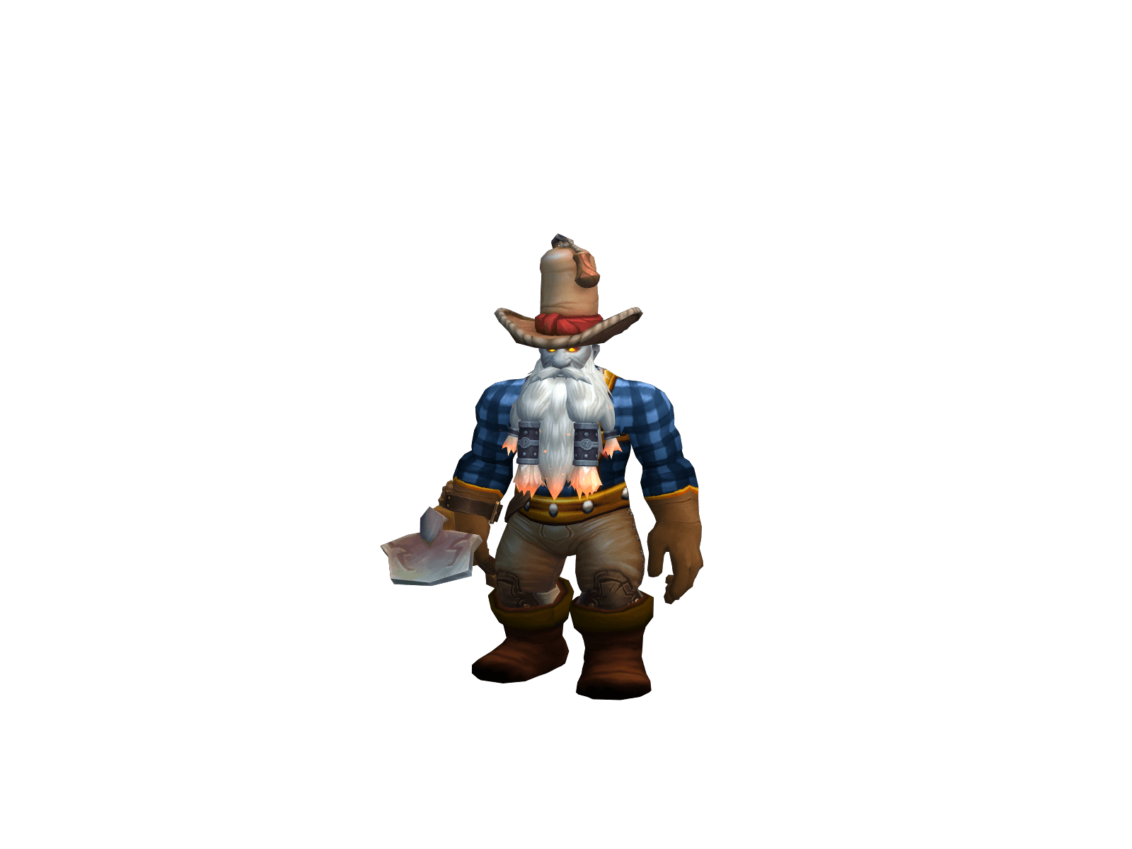 Full character render of Bigredsurfer
