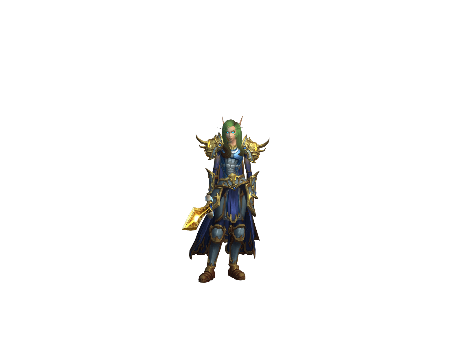Full character render of Akrome