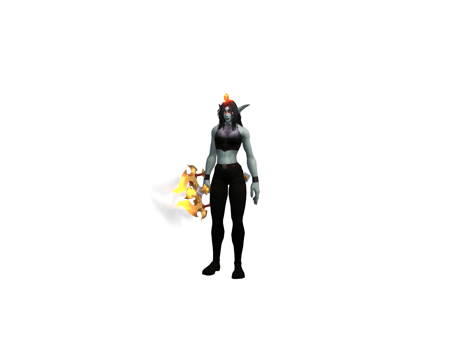 Full character render of Talibandzx
