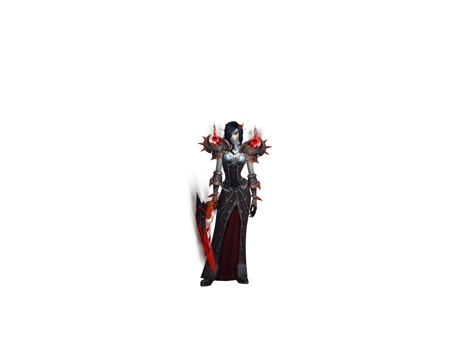 Full character render of Raven